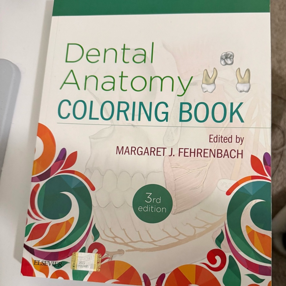 Dental Anatomy Coloring Book